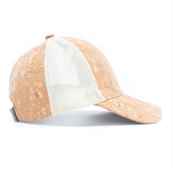Cork Baseball Cap with Breathable Mesh The Cork Emporium