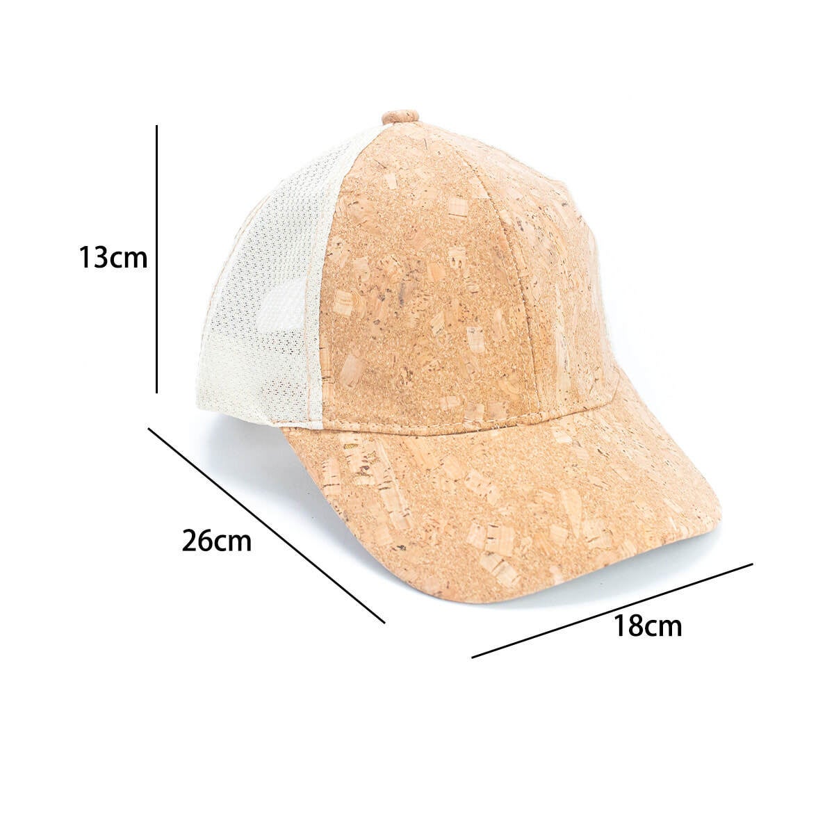 Cork Baseball Cap with Breathable Mesh The Cork Emporium